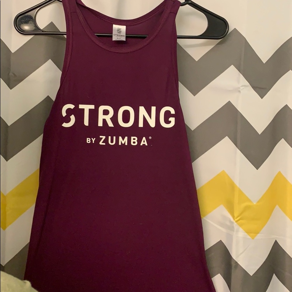 STRONG by Zumba tank